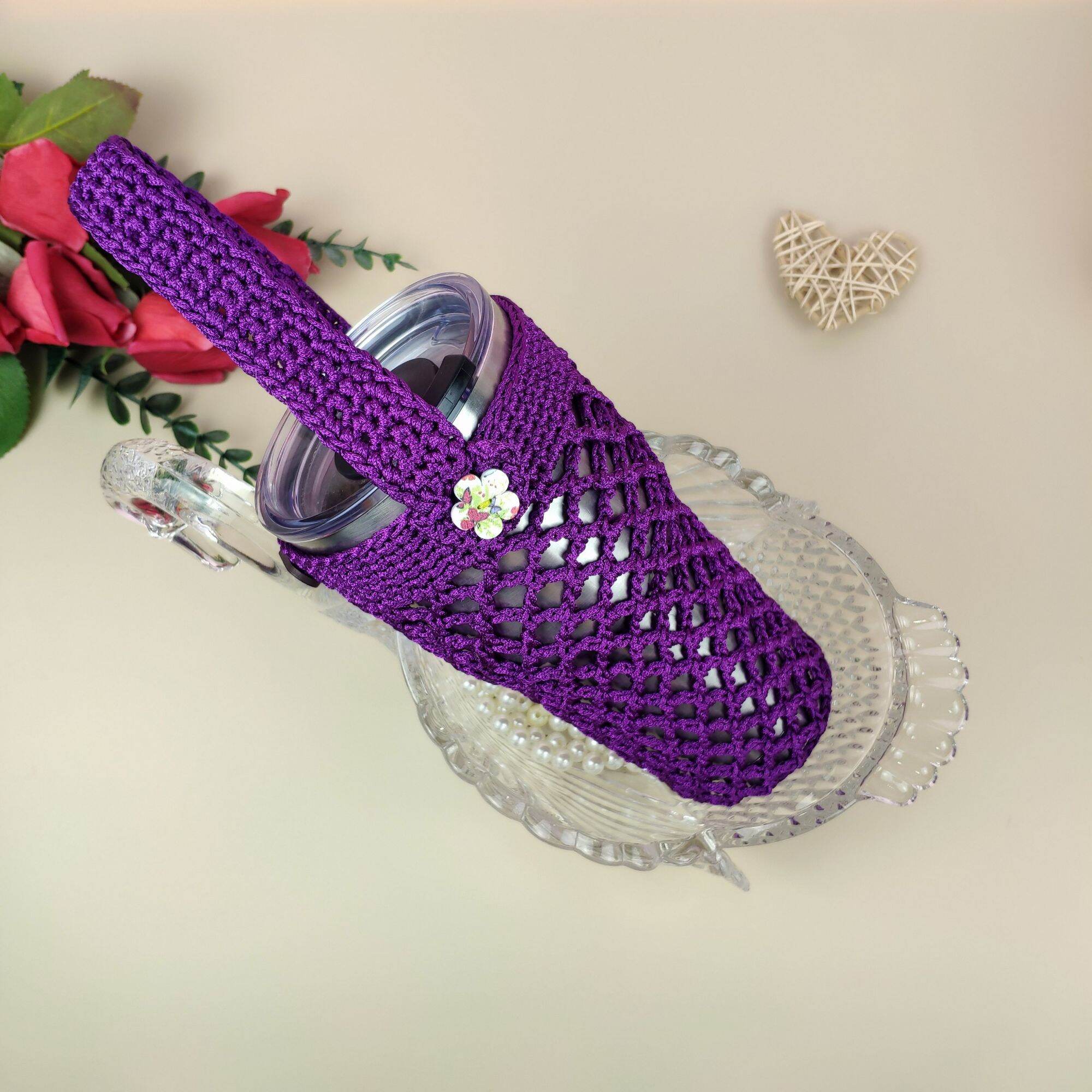 Túi đựng ly giữ nhiệt size 900ml handmade