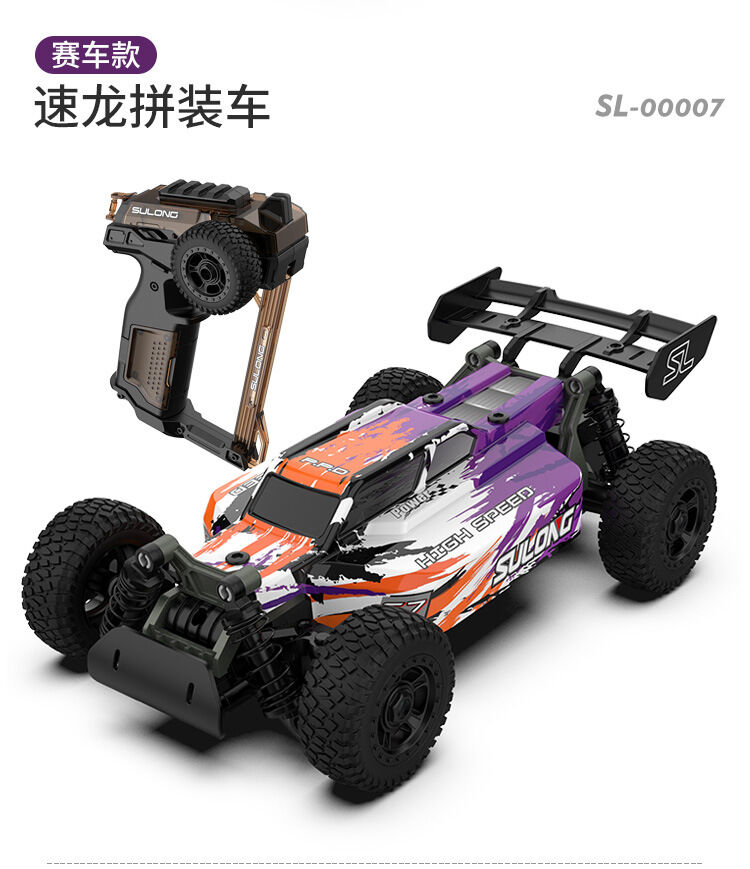 Xe điều khiển RC lắp ráp DIY 1/16 - xe đồ chơi lắp ráp thông minh