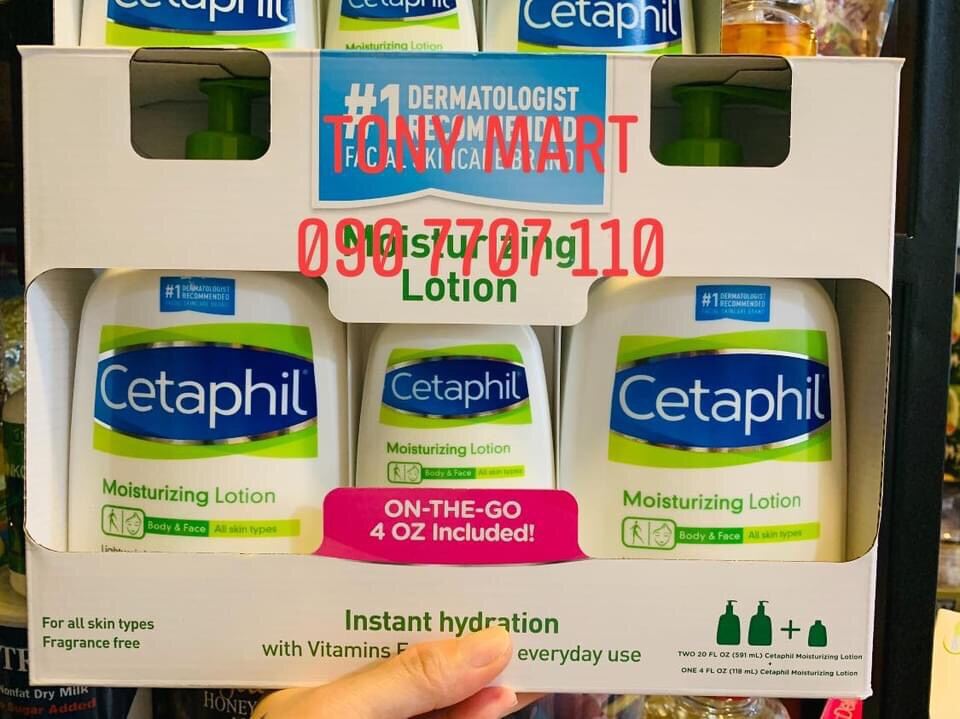 [Hcm]Set Dưỡng Da Cetaphil - Canada