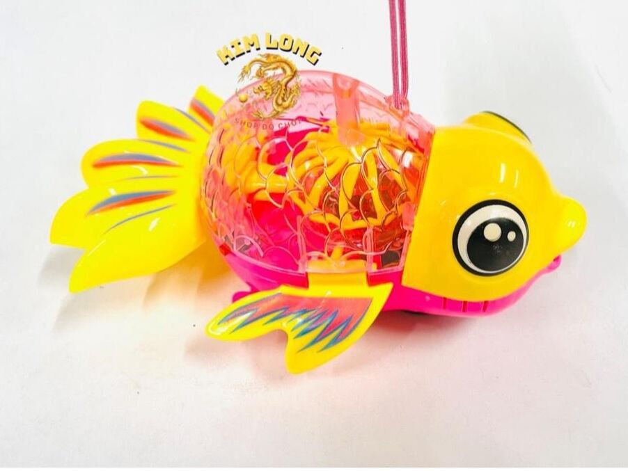 Cá chép trung thu có nhạc có đèn- Lồng đèn cá chép cho bé vui trung thu