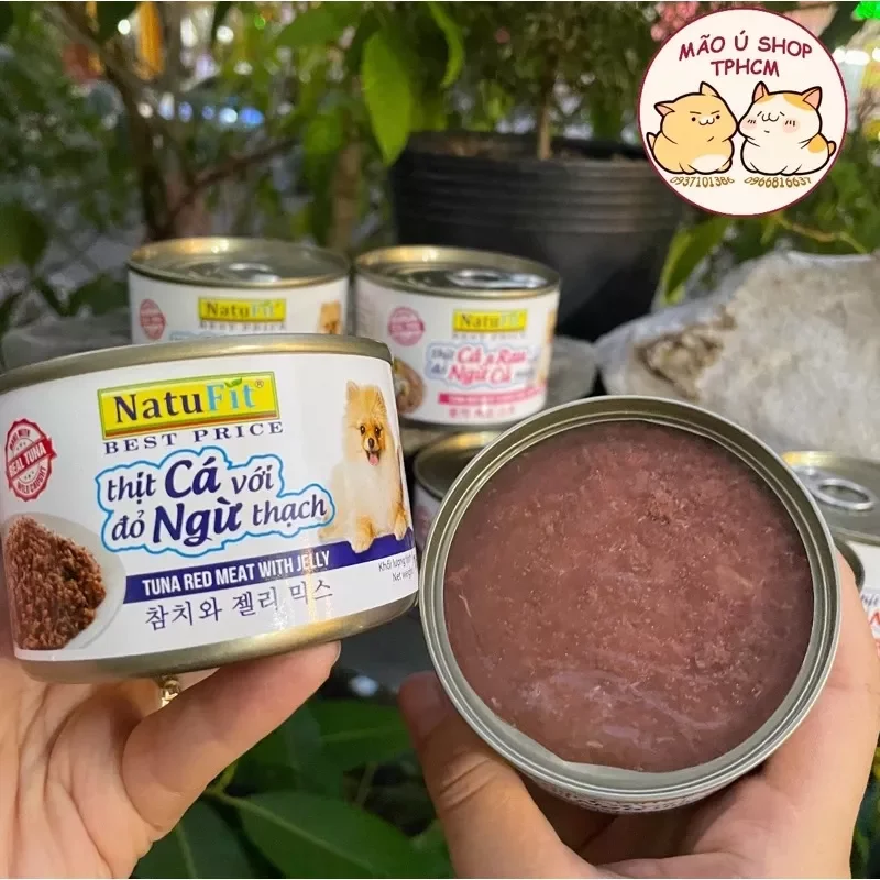 [COMBO 12 - 48 LON 160G] PATE NATUFIT CHO CẢ CHÓ VÀ MÈO