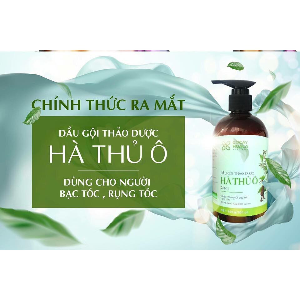 [HCM]Dầu Gội Hà Thủ Ô 2in1