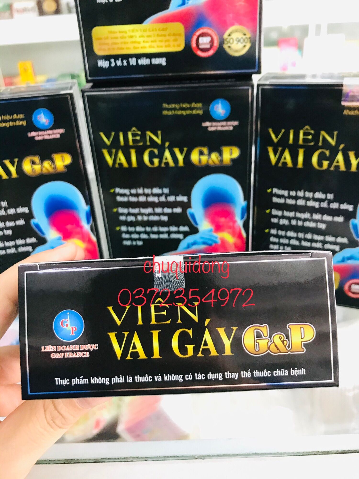 [HCM]Viên vai gáy GP 30viên