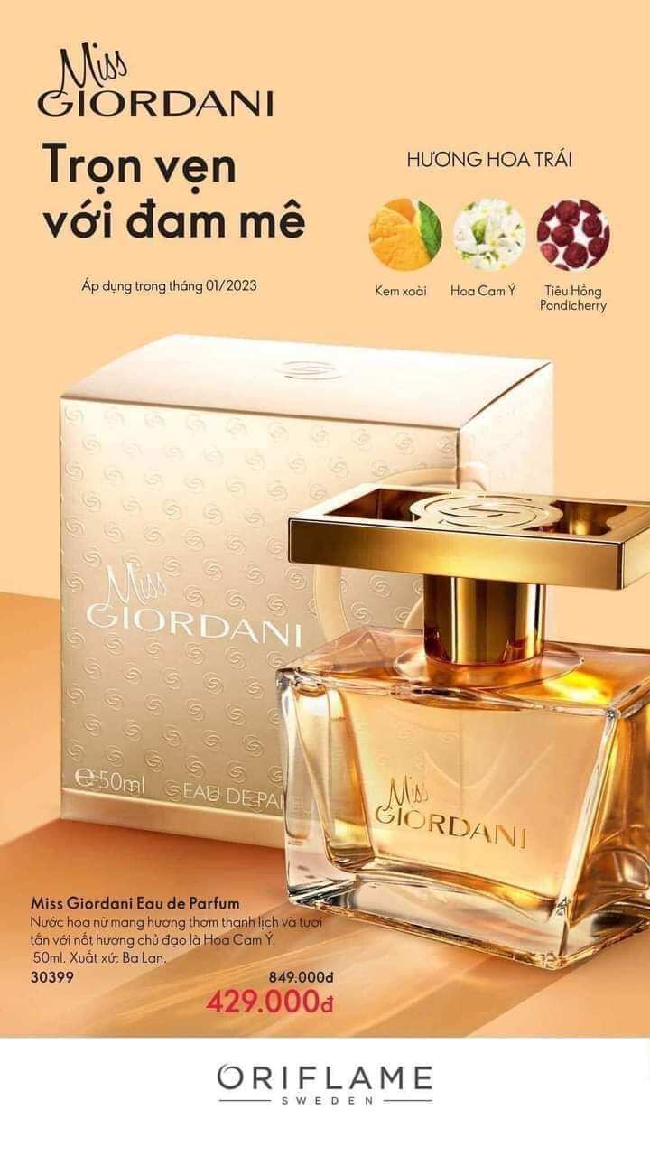 30399 nước hoa miss giordani eau de parfum