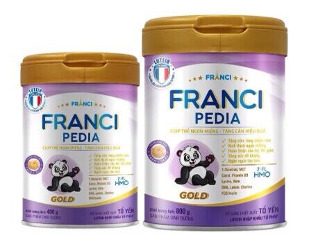 Sữa bột Franci Pedia gold lon 800g