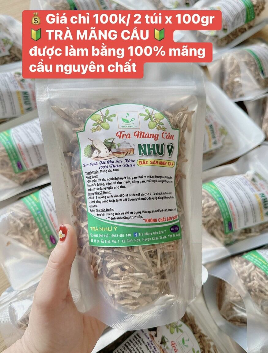 Trà mãng cầu xiêm - gói 100gr