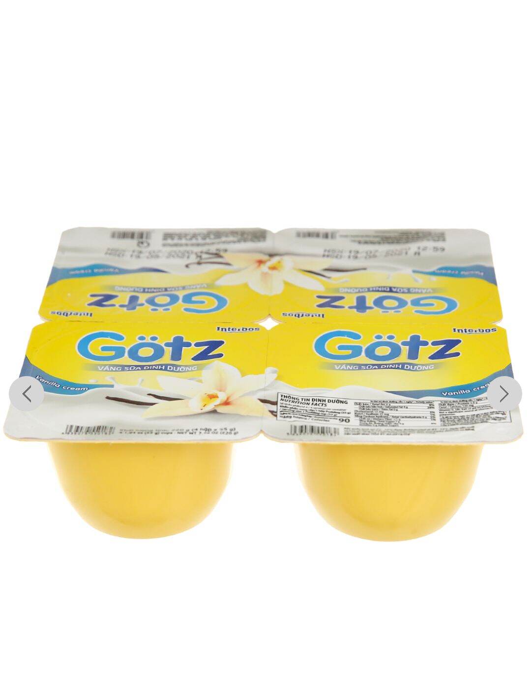 8 HỘP(  2 VỈ) VÁNG SỮA GOZT.