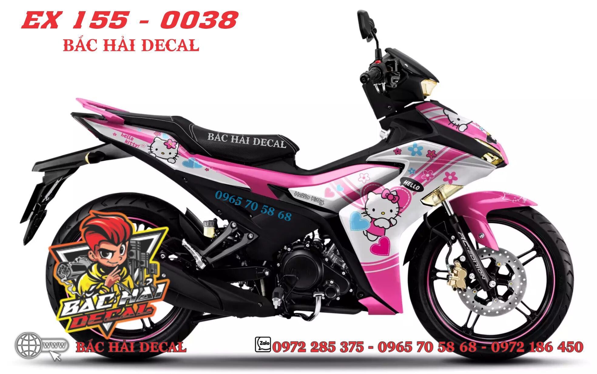 Tem trùm ex 155 hello kitty