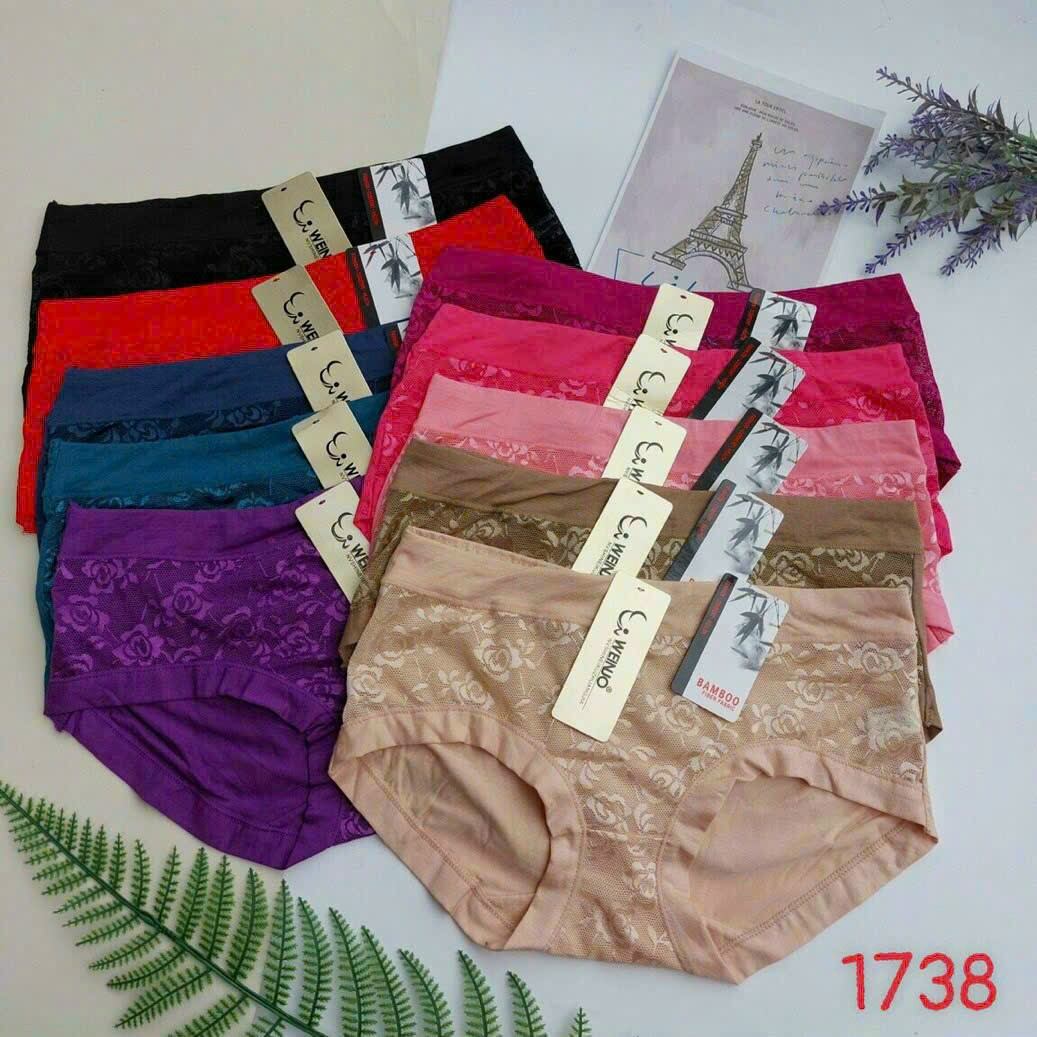 Combo 10 quần lưng cao vải co giãn mềm