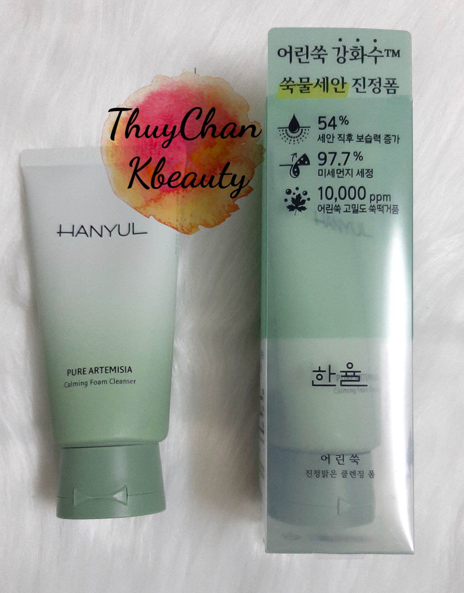 MS32 Sữa rửa mặt ngải cứu Hanyul Pure Artemisia Calming Foam Cleanser