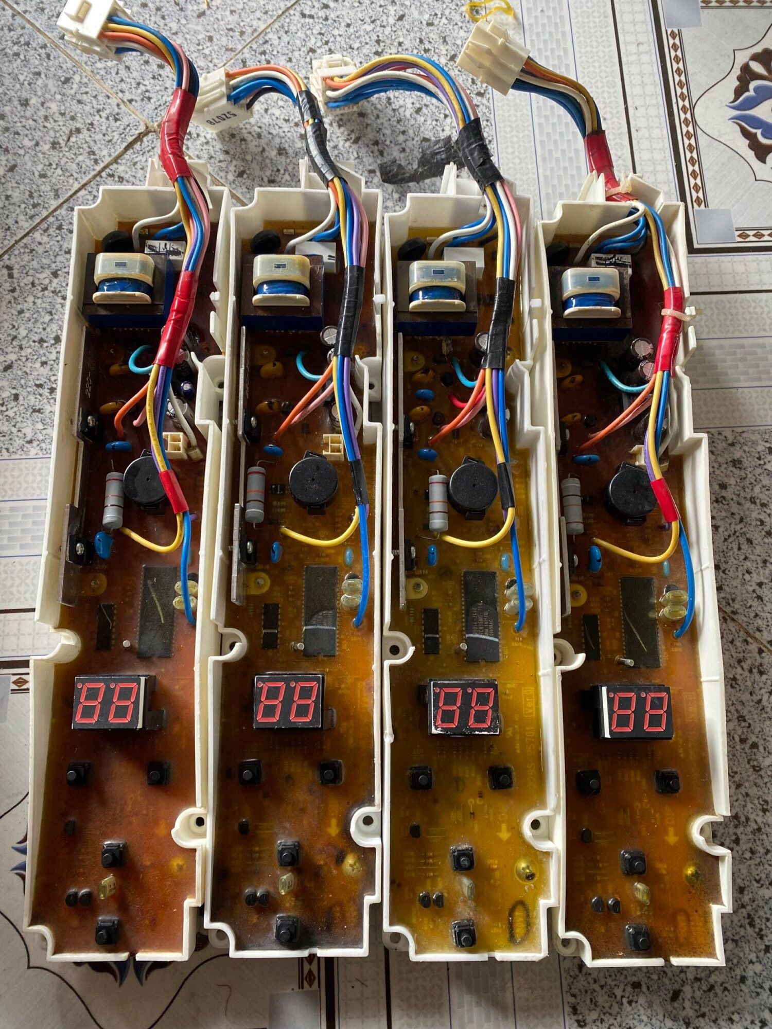 Bo máy giặt sanyo 4 phím zin