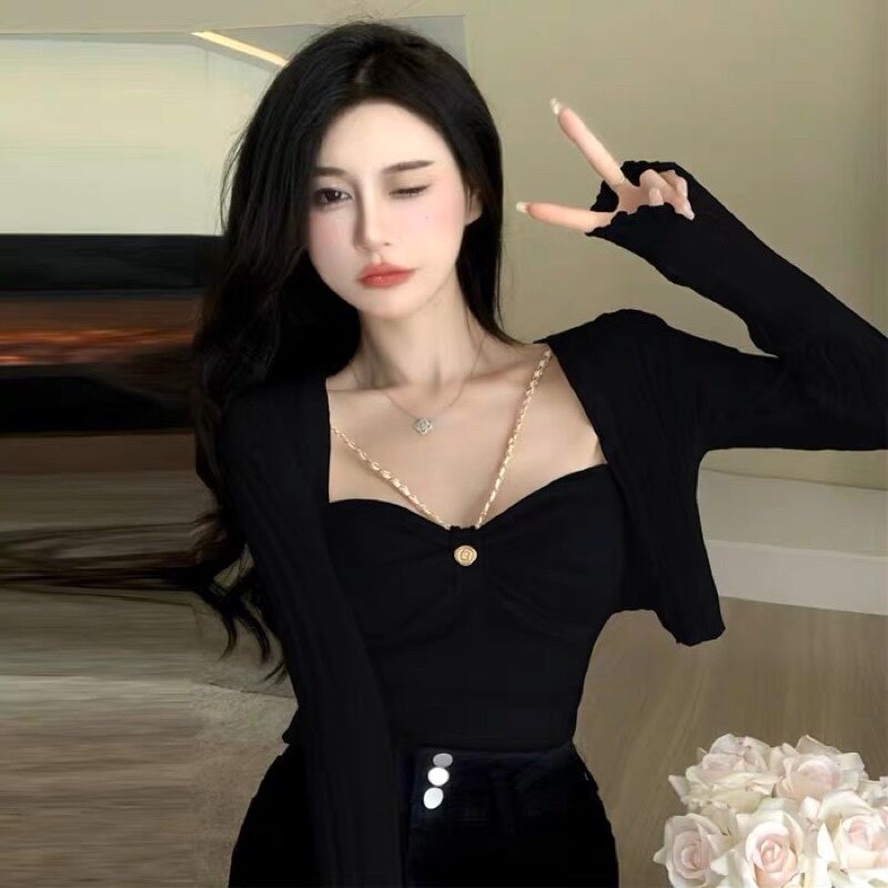 ÁO YẾM PHỐI XÍCH SIÊU SEXY VBC09