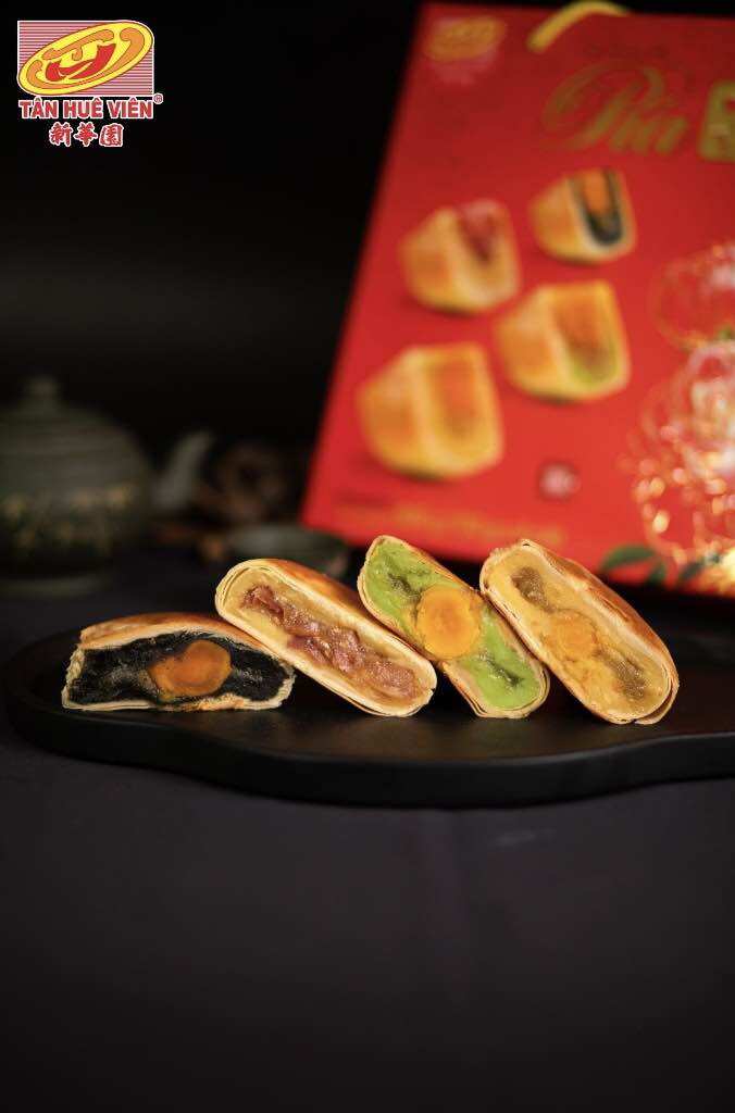 Bánh pía 6* Tân Huê Viên (hộp 4 vị)