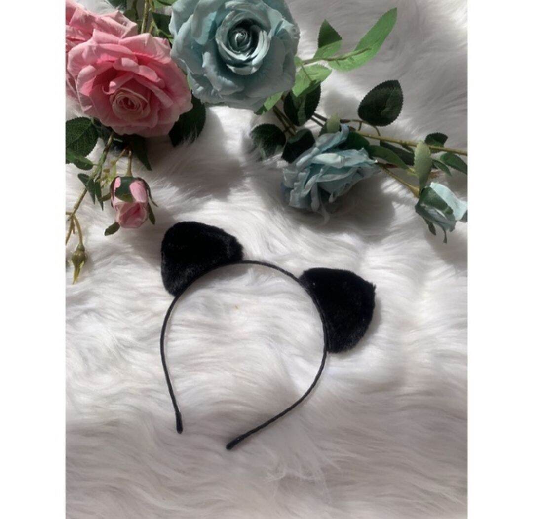 Băng đô cài tóc hình tai mèo dễ thương dành cho nữ ( MÀU ĐEN)