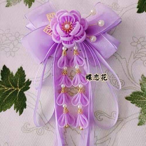 kẹp nơ cổ trang (hanfu, tiểu thư) 19
