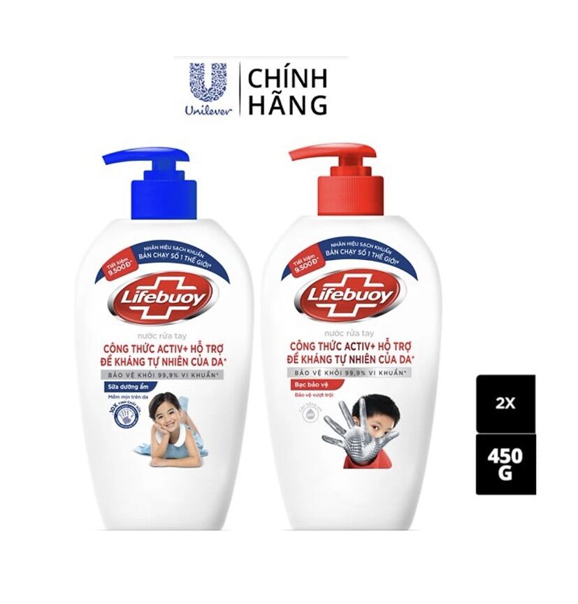 Nước rửa tay Lifebuoy 450g -1 chai
