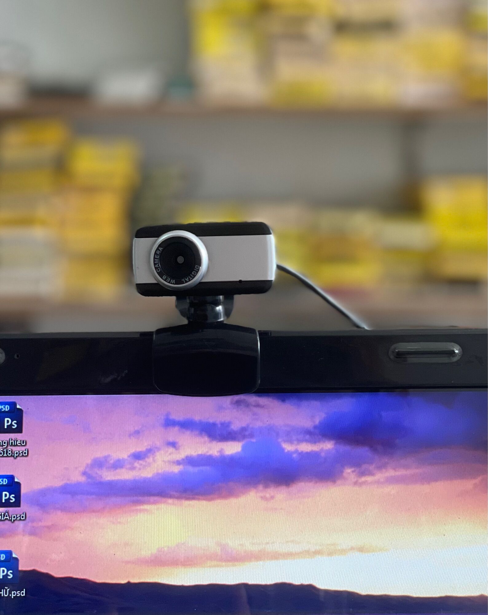 [HCM] Webcam máy tính có micro tiện dụng
