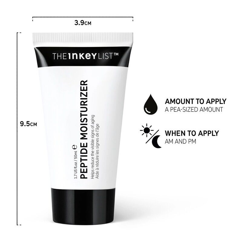 [Bill Sephora US] Kem Dưỡng Ẩm The Inkey List Peptide Moisturizer 50ml
