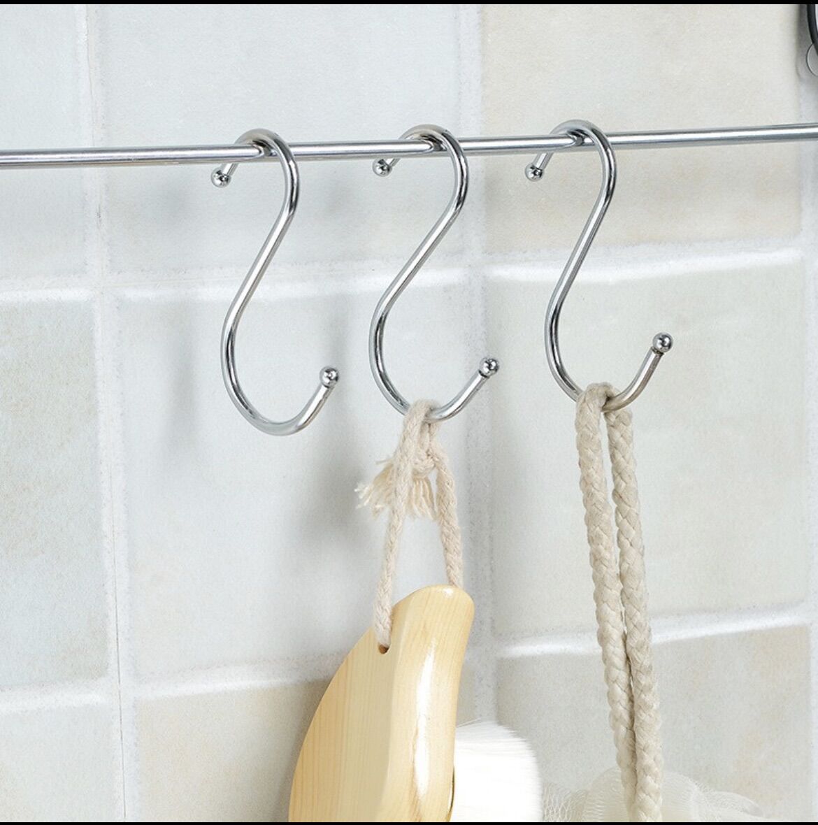 Combo 5 móc treo đồ chữ s