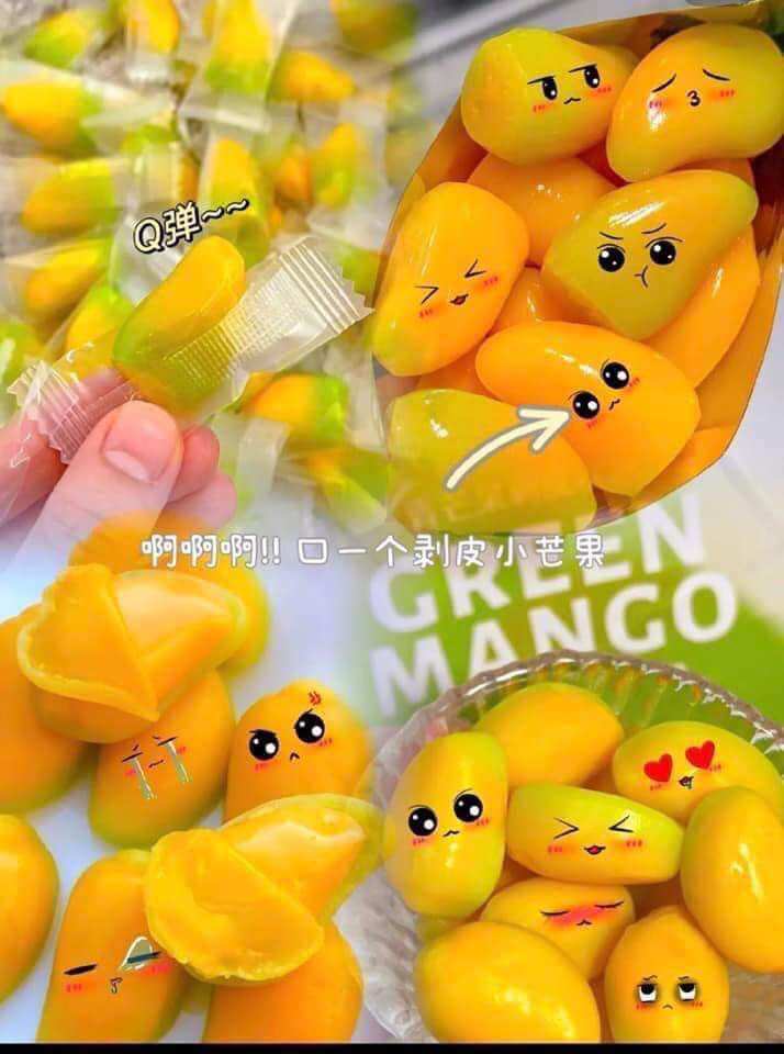 Kẹo xoài dẻo bóc vỏ đại long nhiều size