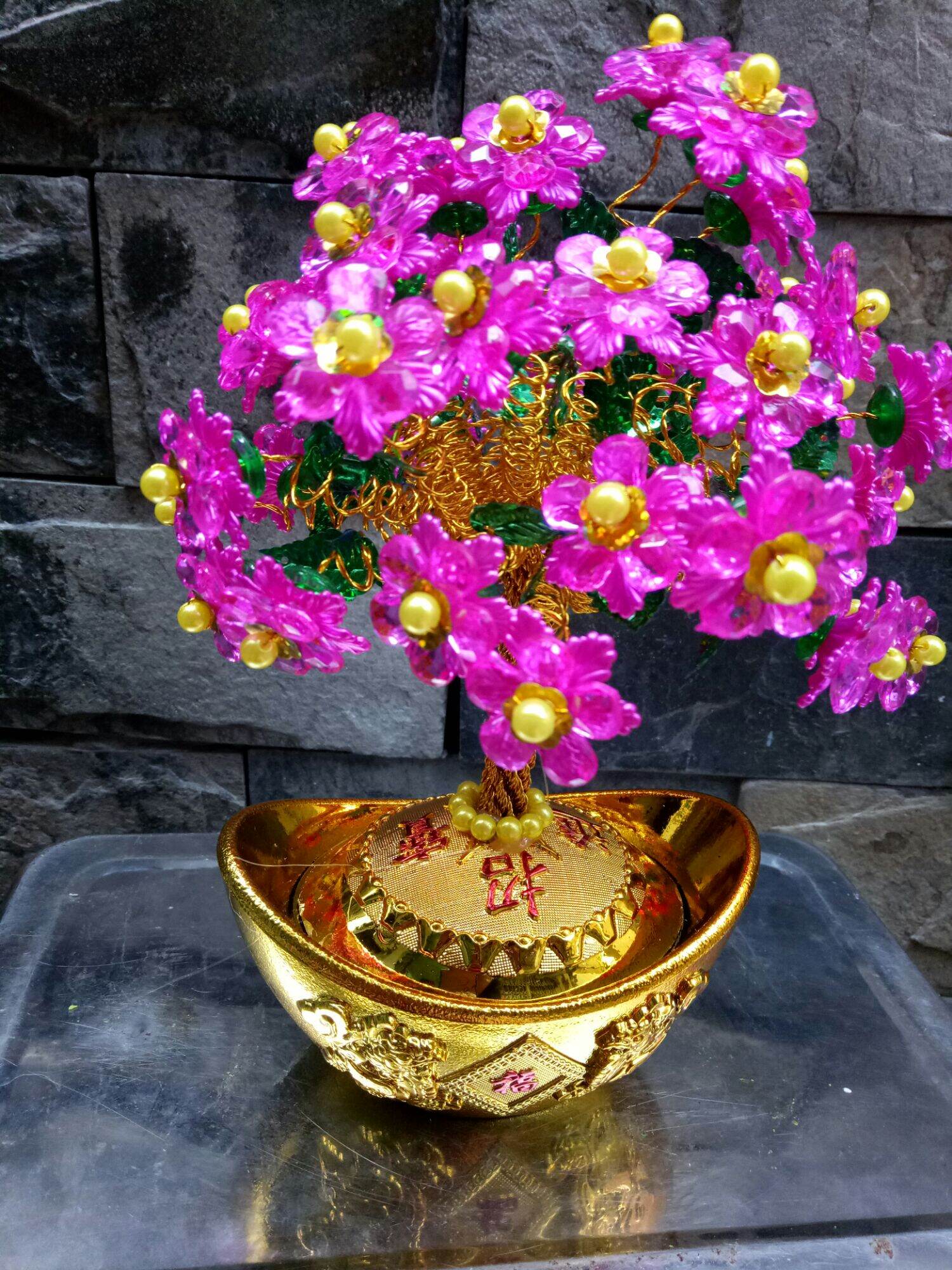 Cây  kim ngân  vạn  lượng - 45 bông (23->25cn)