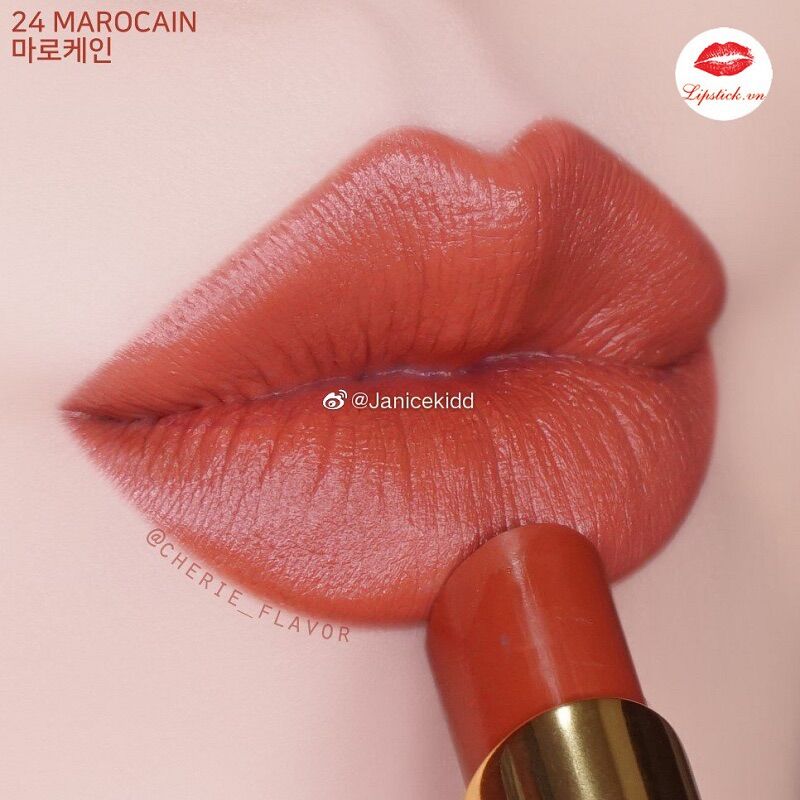 Son Tom Ford Lip Color Màu 24 Marocain Đỏ Đất