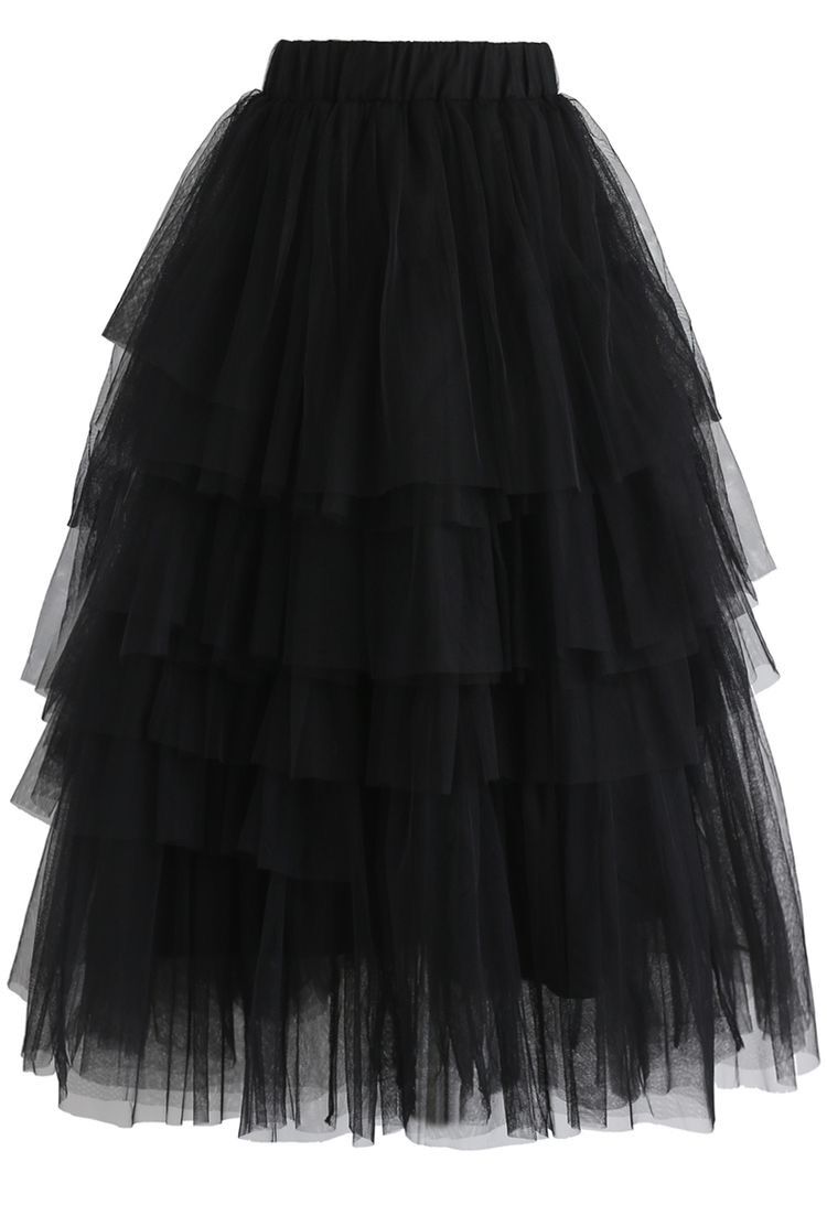 10M VOAN LƯỚI TUTU ĐEN MỀM MAY CHÂN VÁY TULLE