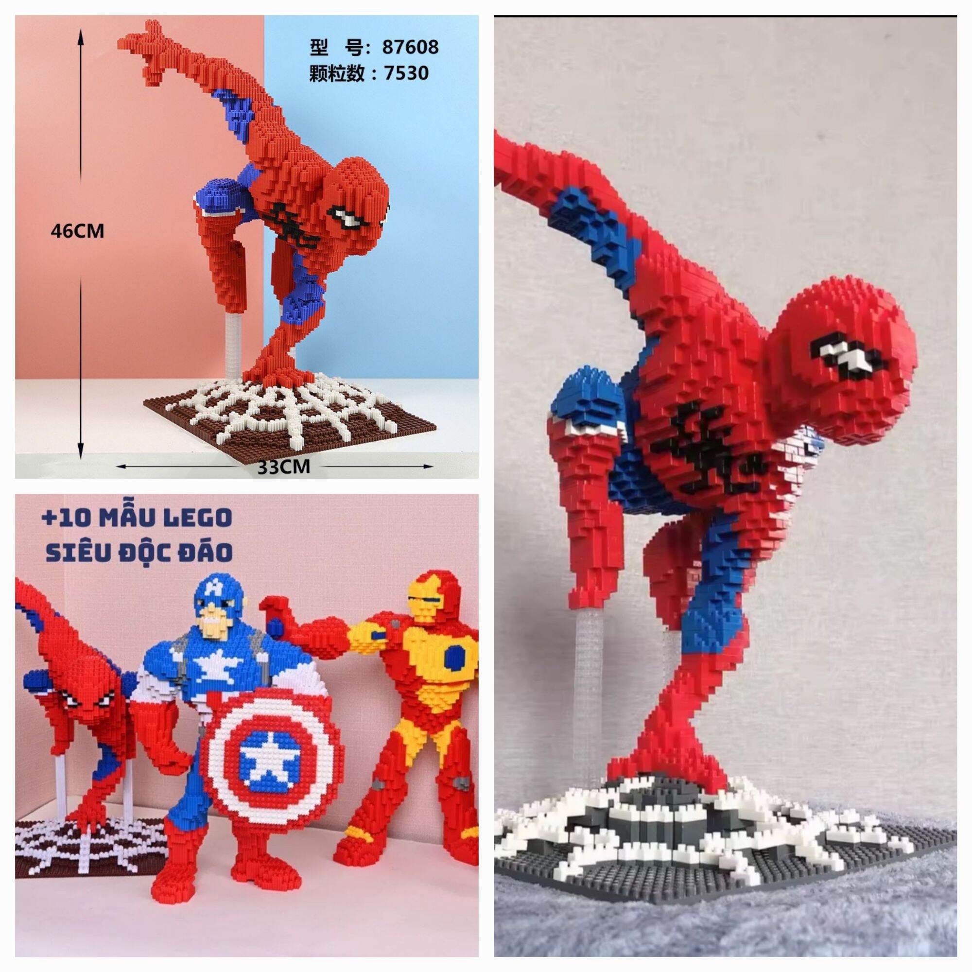 LEGO LẮP RÁP MÔ HÌNH NHÂN VẬT