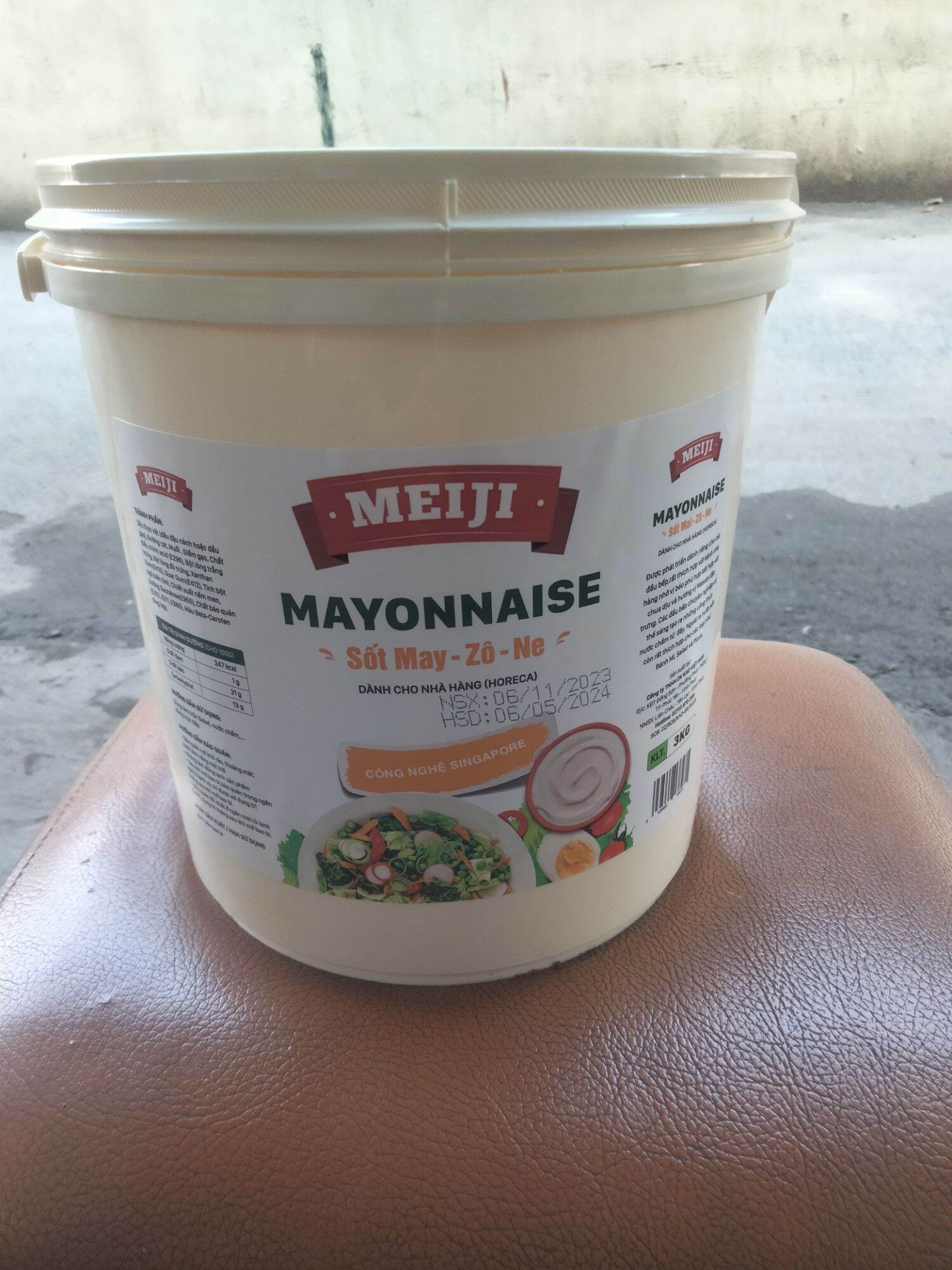 Xốt mayonnaise MEIJI xô 3kg