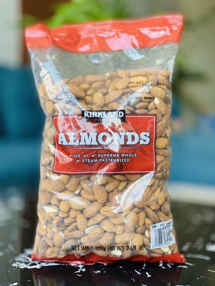 [Date 9/22]-Hạt hạnh nhân kirkland của Mỹ 1kg36