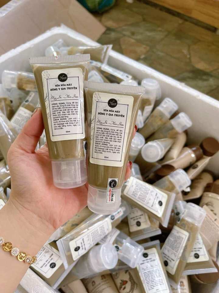 Sữa rữa mặt đông y nicos 50 ml chính hãng