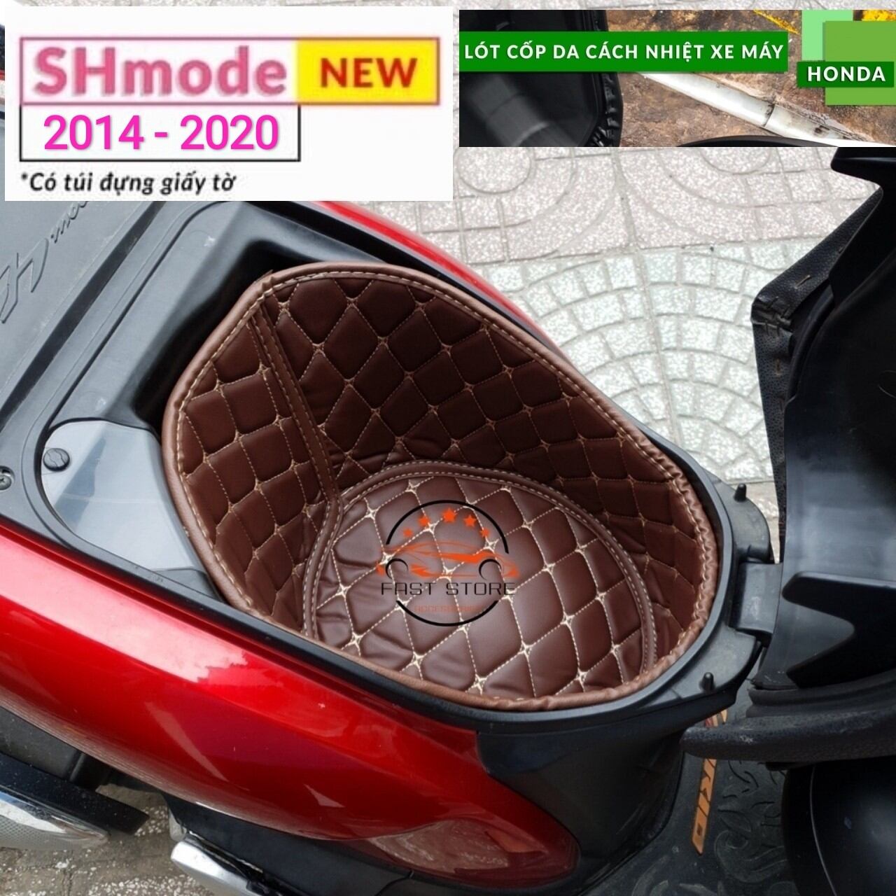 Thảm cách nhiệt xe máy SH*Mode 2014 - 2020