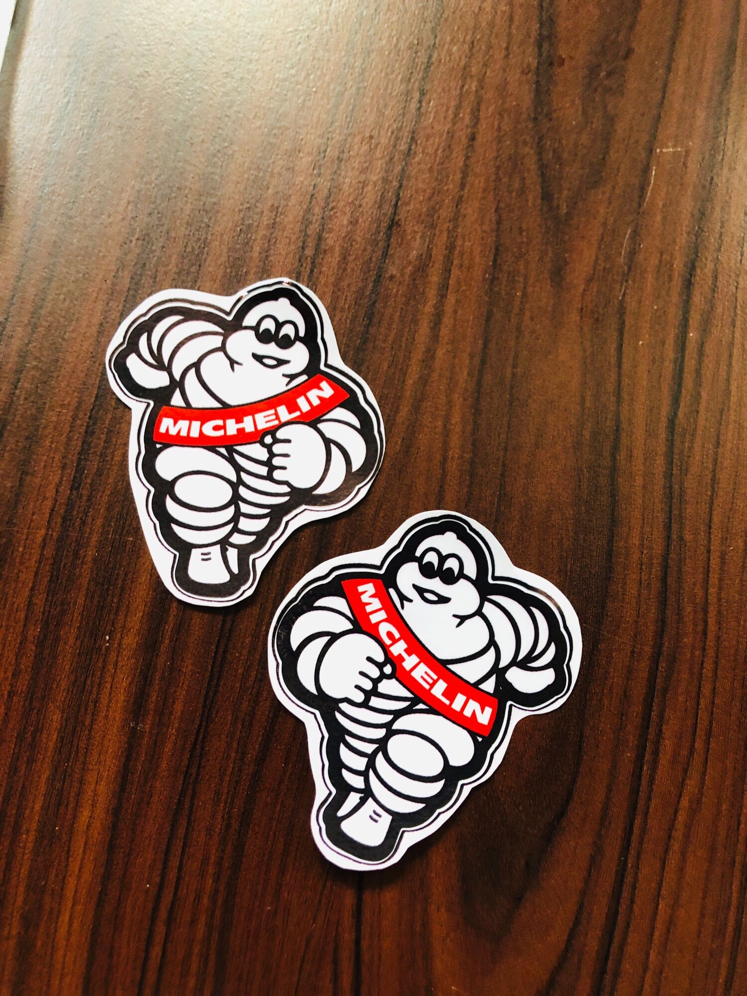 Cặp mechelin trắng decal in