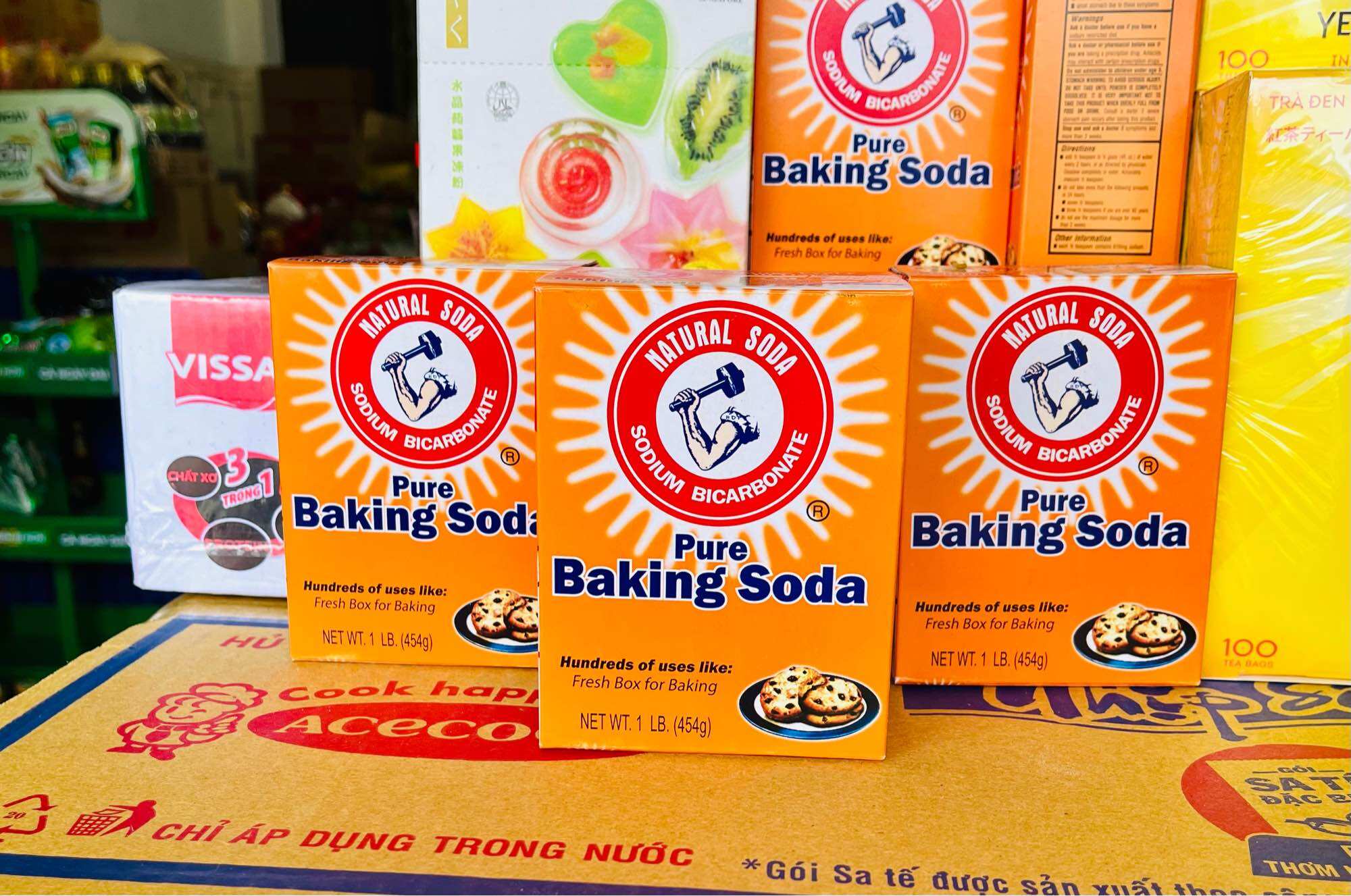  Bột Baking Soda Natural Soda hộp  454g  