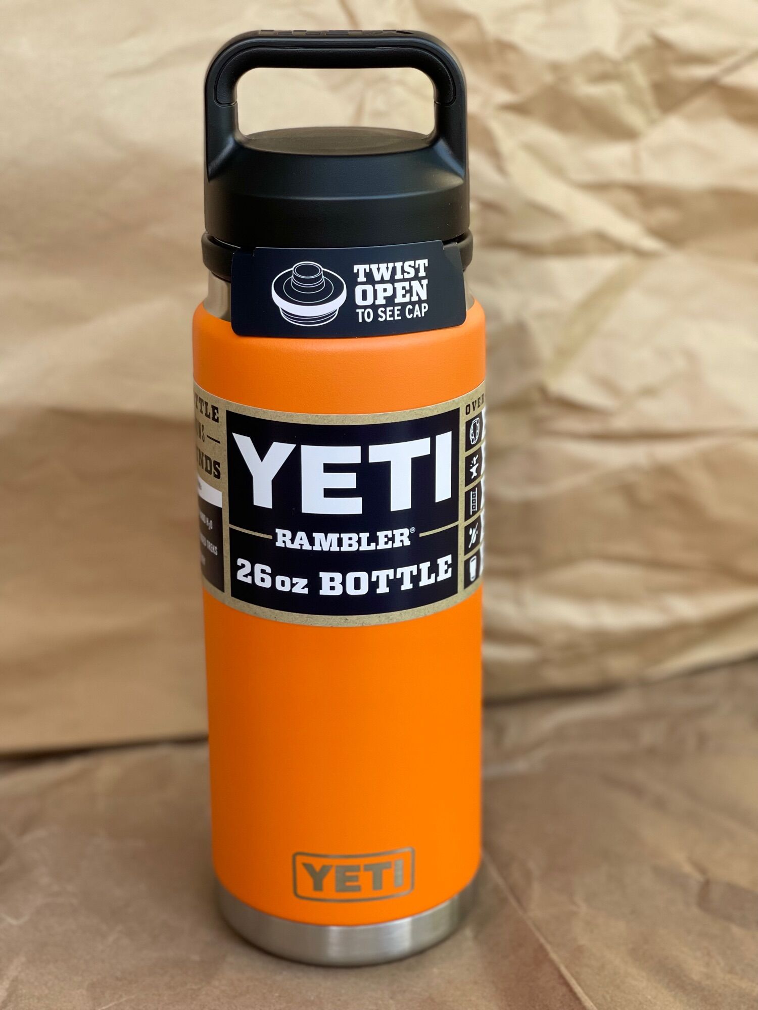 Bình giữ nhiệt yeti rambler 26 oz bottle with chug cap