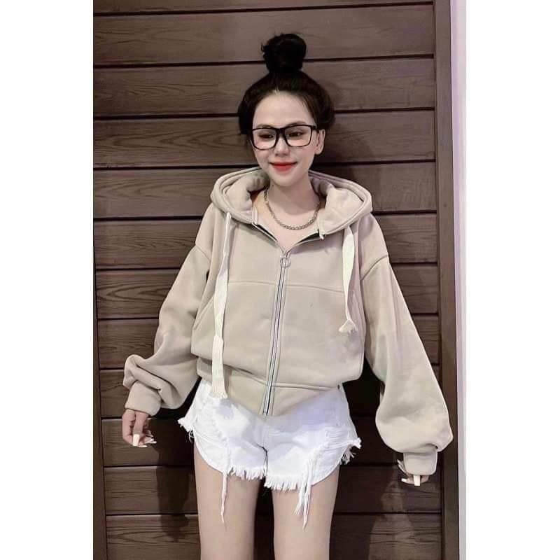 Áo Khoác Croptop dạng ngắn form freesize