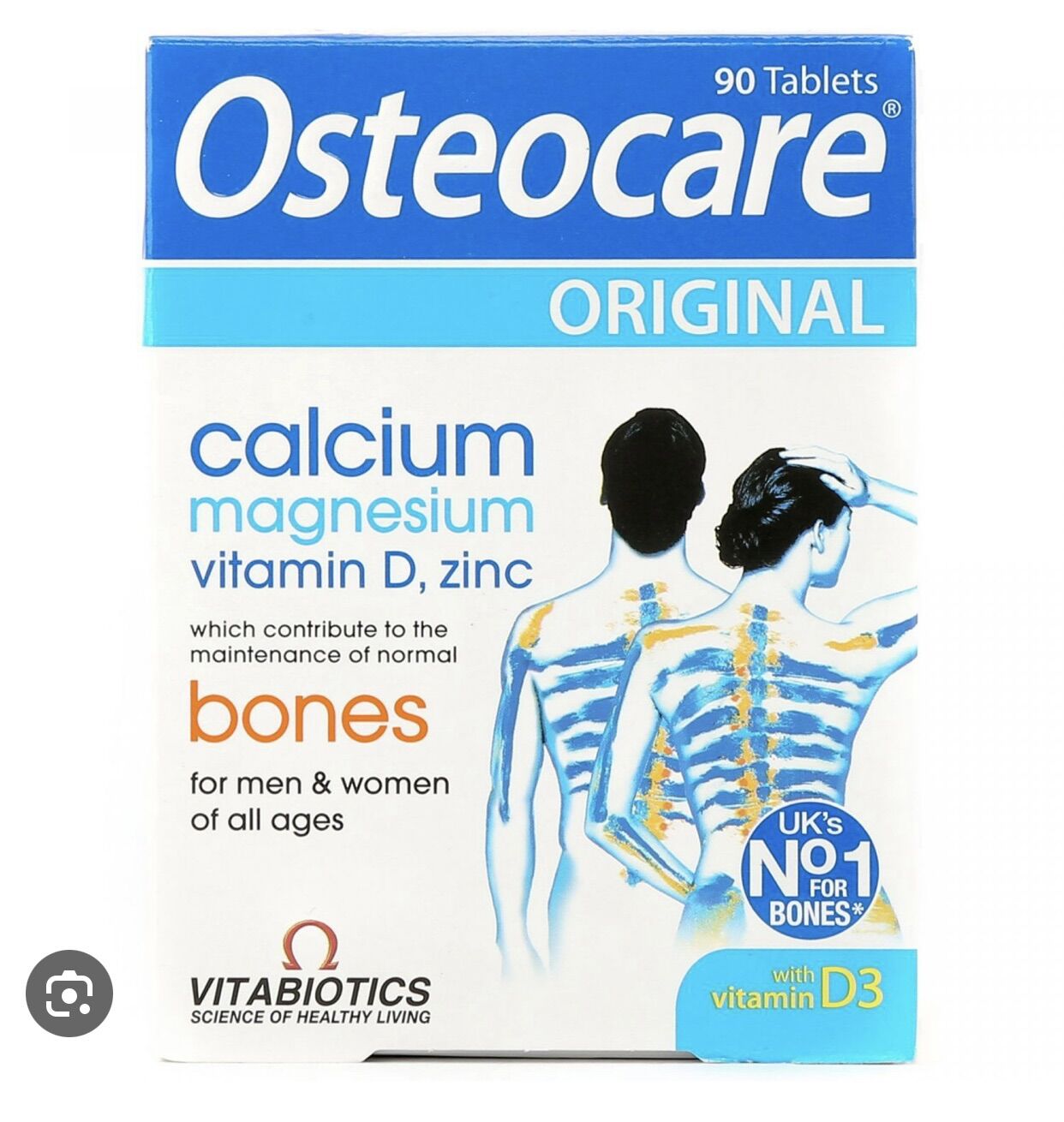 OSTEOCARE Bổ sung canxi,magie,vitamin D ,kẽm giúp xương chắc khoẻ