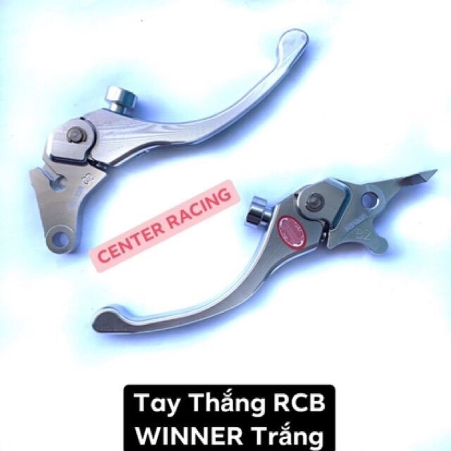 Tay thắng RCB S2 cho xe Winner X  - 150 2020 MÀU TRẮNG [ GIÁ NHÀ MÁY ]HT CENTER