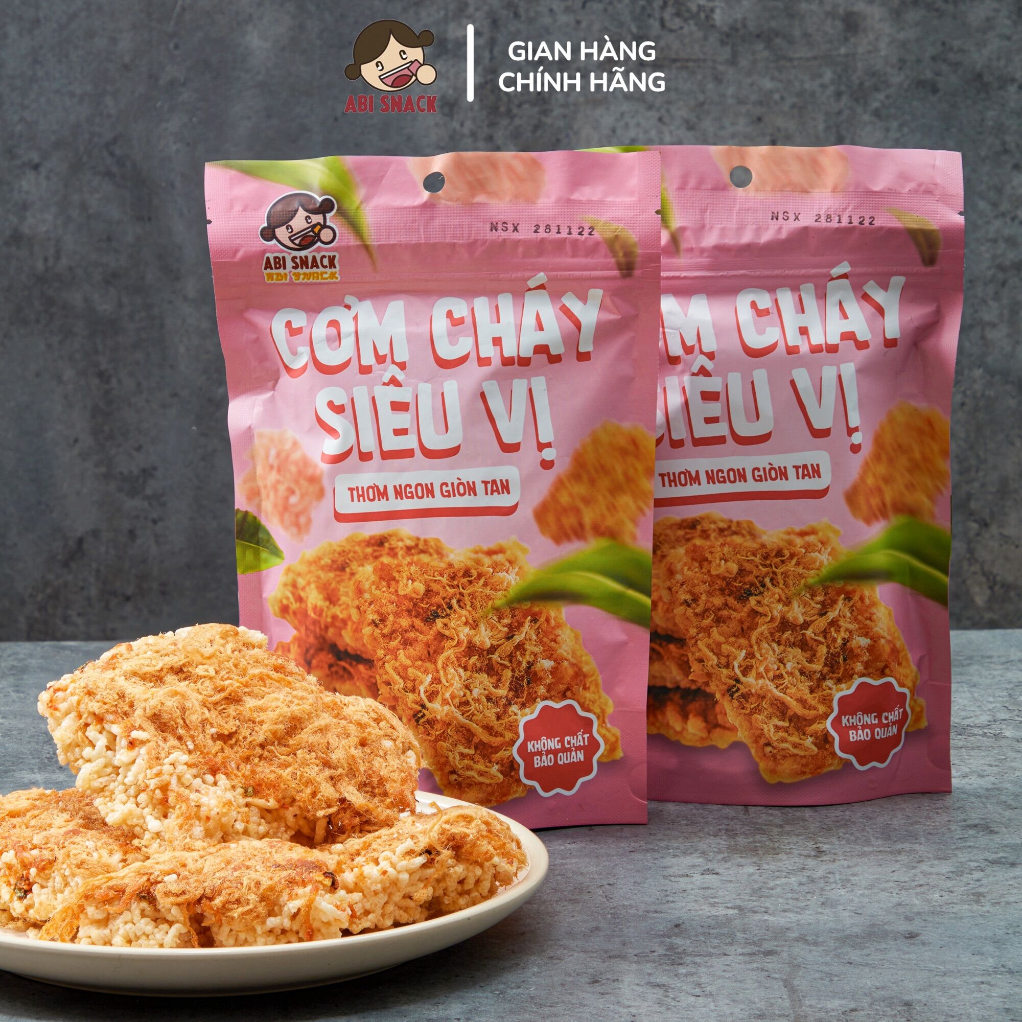 Cơm Cháy Siêu Vị - Cơm Cháy Chà Bông ABI SNACK