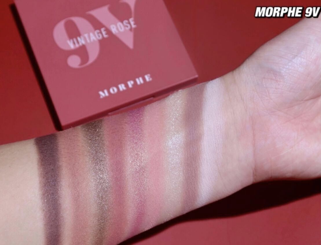 Bảng phấn mắt 9ô MORPHE 9V-9E-9T[Anh Thư Authentic]