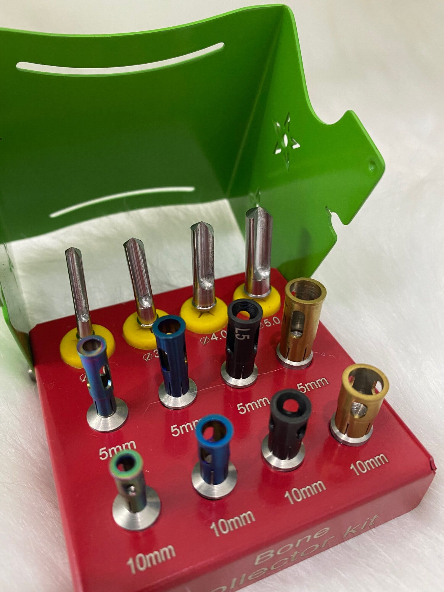 Bộ mũi khoan thu thập bột xương - cấy ghép răng implant nha khoa