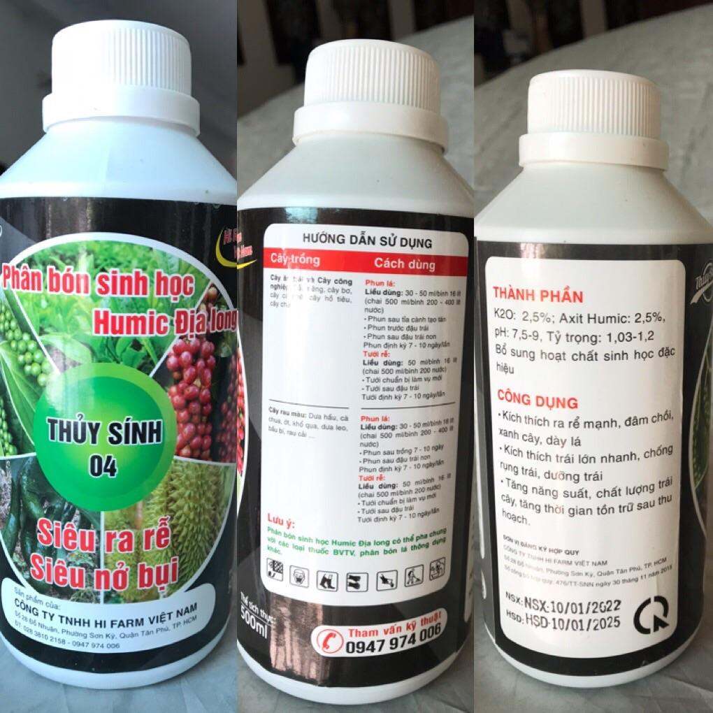 Phân bón lá - Thuỷ Sính 04