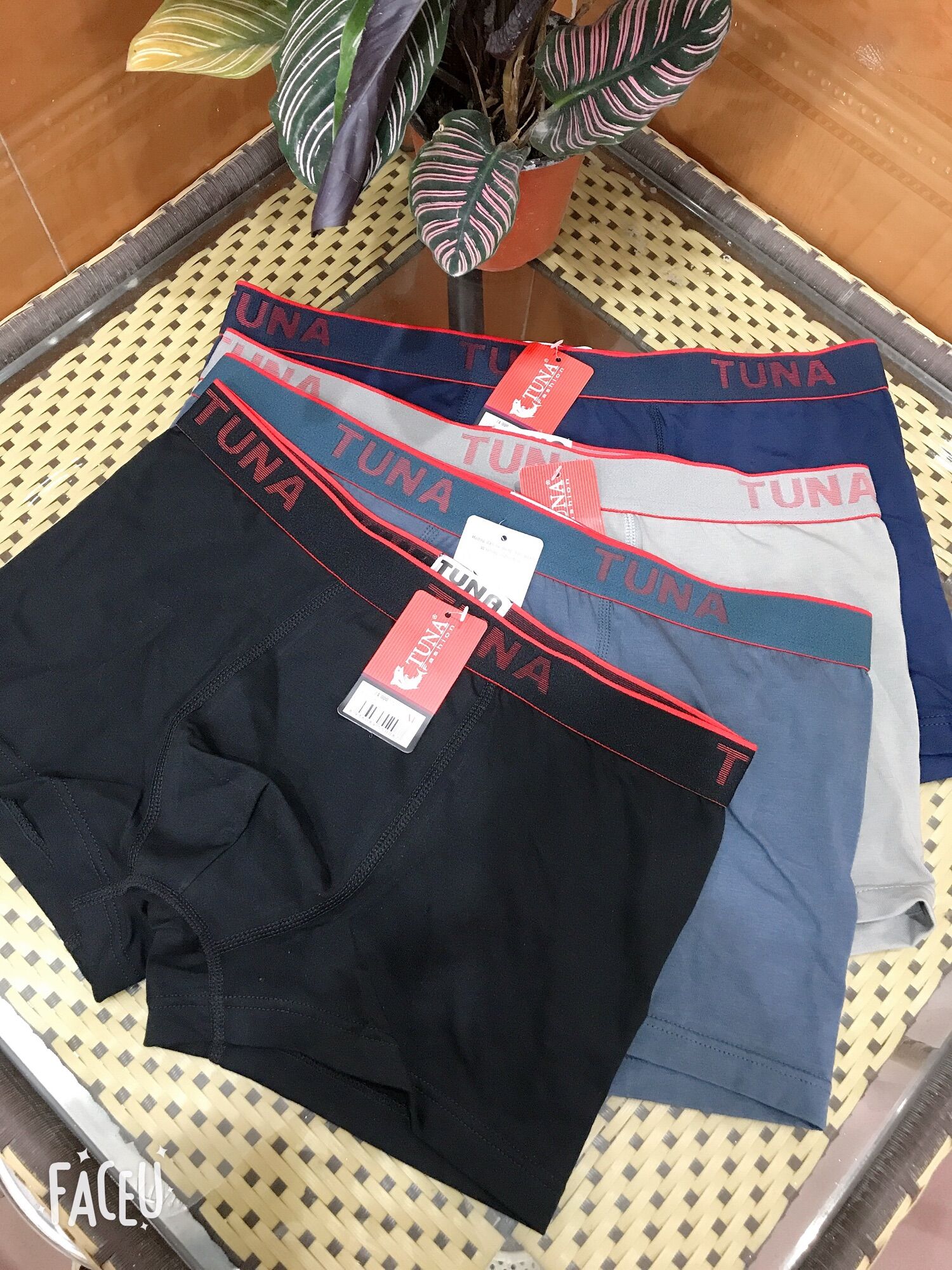 Combo3 quần sịp đùi nam cao cấp TUNA