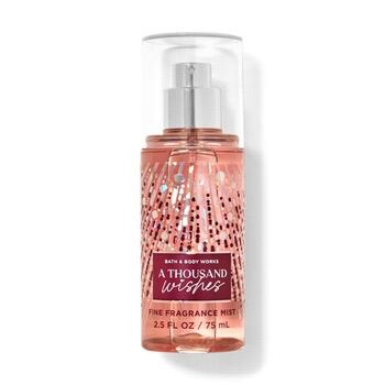 Xịt thơm toàn thân mini Bath & Body Works A Thousand Wishes 75ml