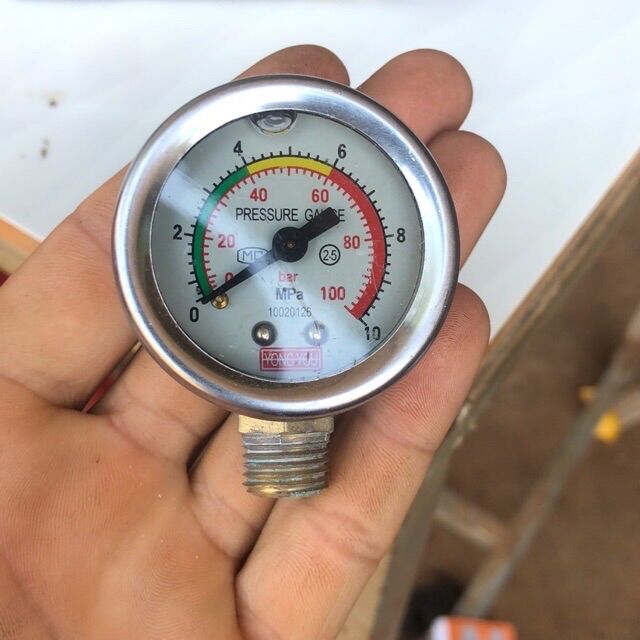 Đồng hồ đo áp  máy rửa xe