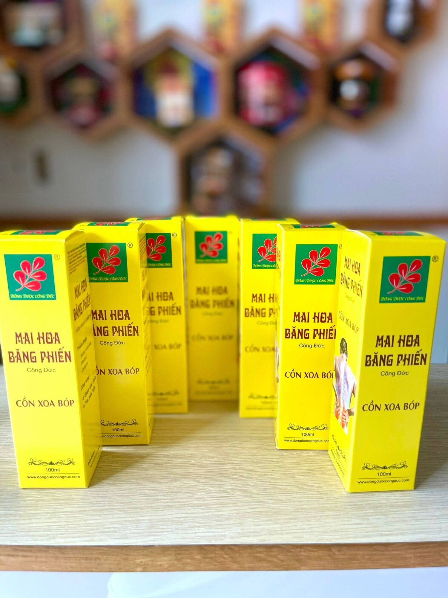 Cồn xoa bóp Mai Hoa Băng Phiến