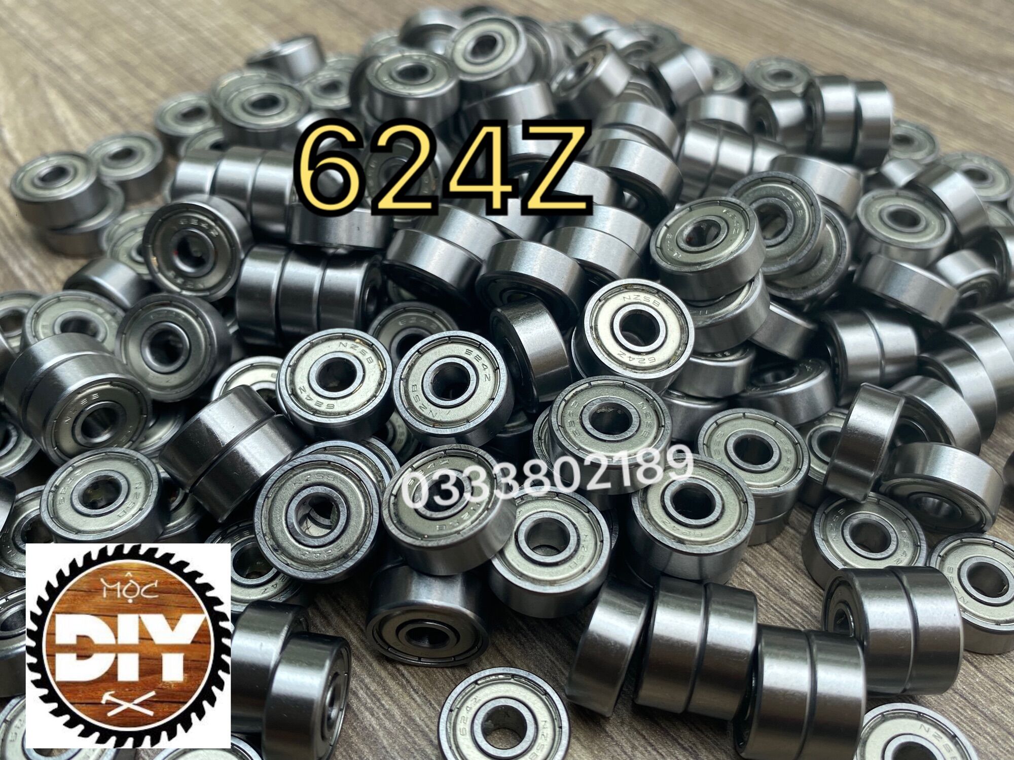 Bạc đạn 624z/ vòng bi 624z/ bạc đạn 4x13x5mm