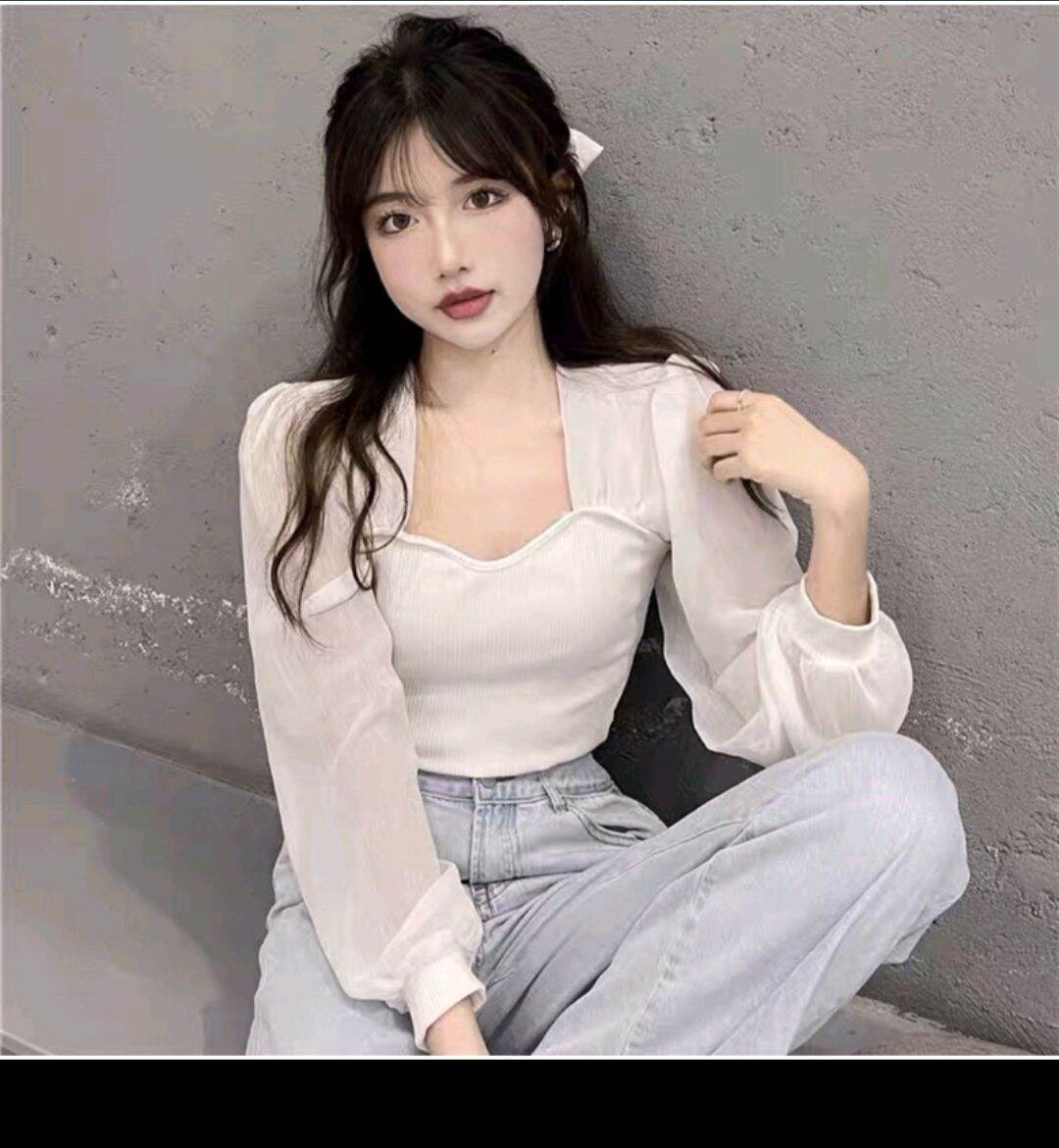ÁO KIỂU NỮ TAY VOAN PHỒNG