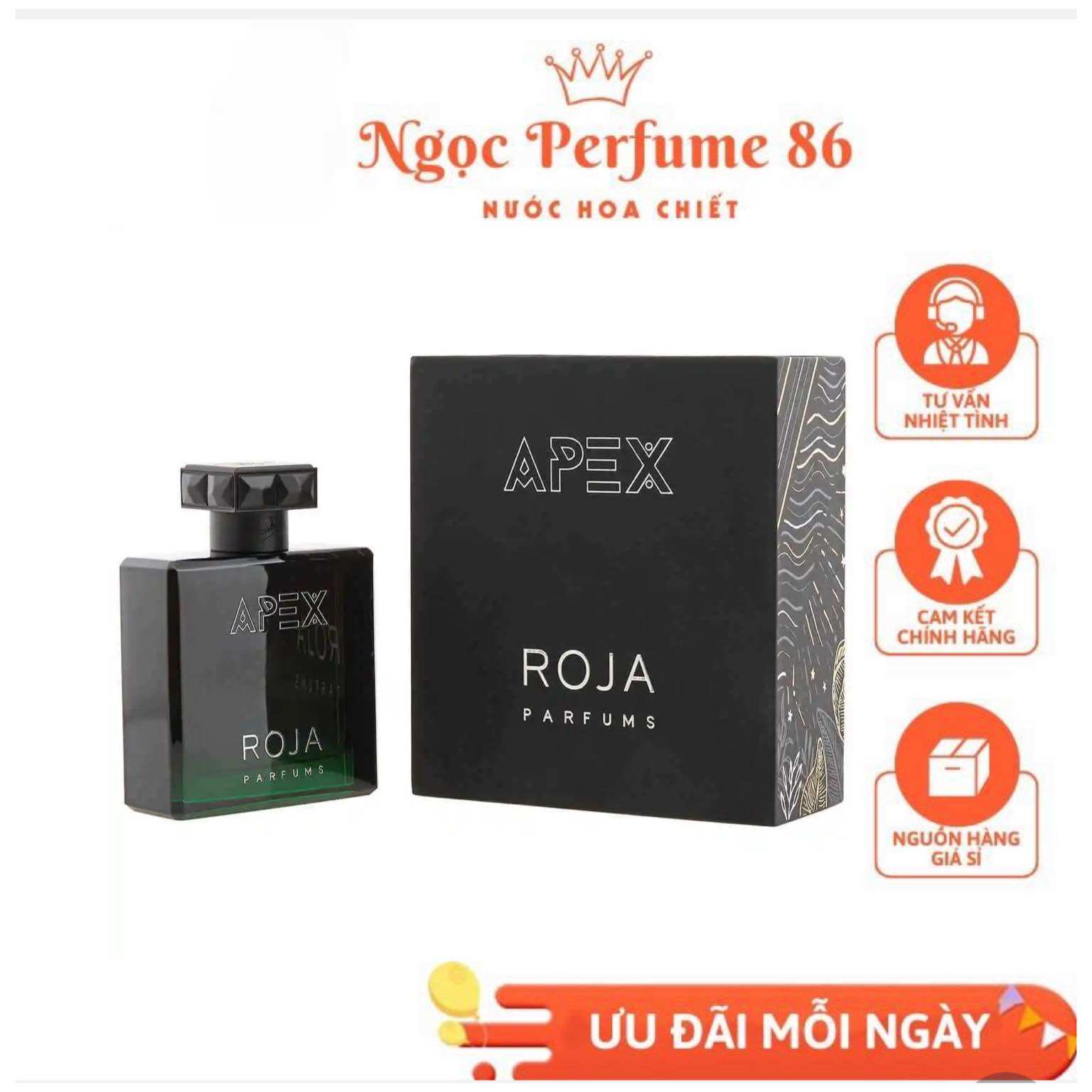 10ml Nước hoa Roja Apex Parfums - Nước hoa nam