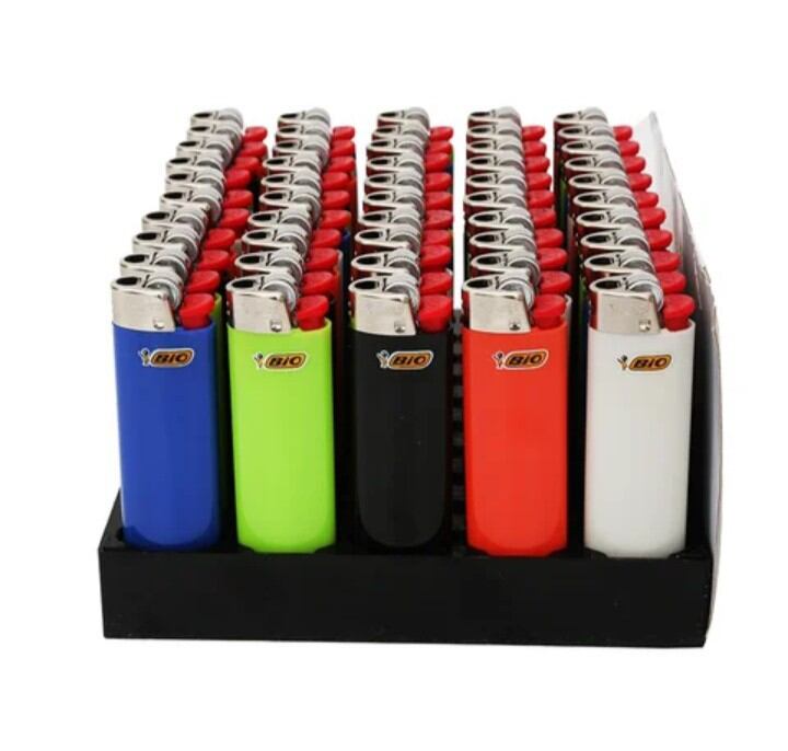 Bật Lửa/Fighter BIC J3 đánh đá bánh xe( lửa ngọn trung bình,bền đẹp)Size M 7.8cm 🔥